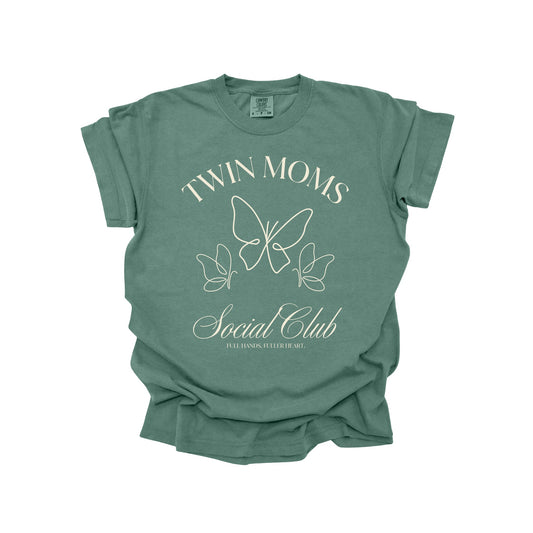 Twin Moms Social Club Tee